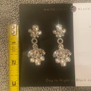 Black Market White House Drop Earrings